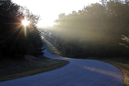 autumn road photo