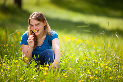 serene person photo